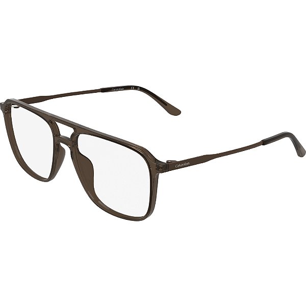 Armação Calvin Klein 26538 200 Marrom Masculino