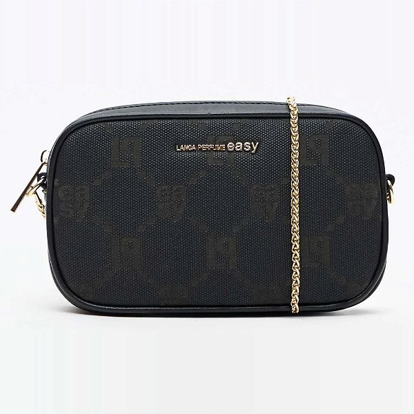Bolsa Crossbody Easy Lança Perfume Peq Ve27 Preto Feminino