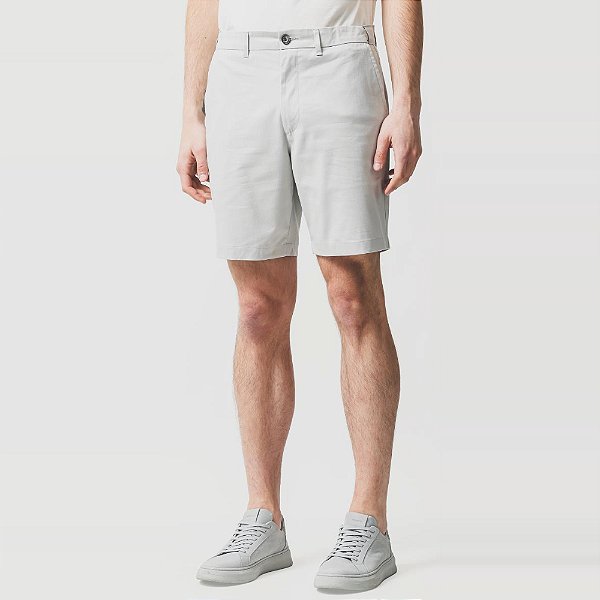 Bermuda Aramis Chino Moovex Ve27 Cinza Masculino