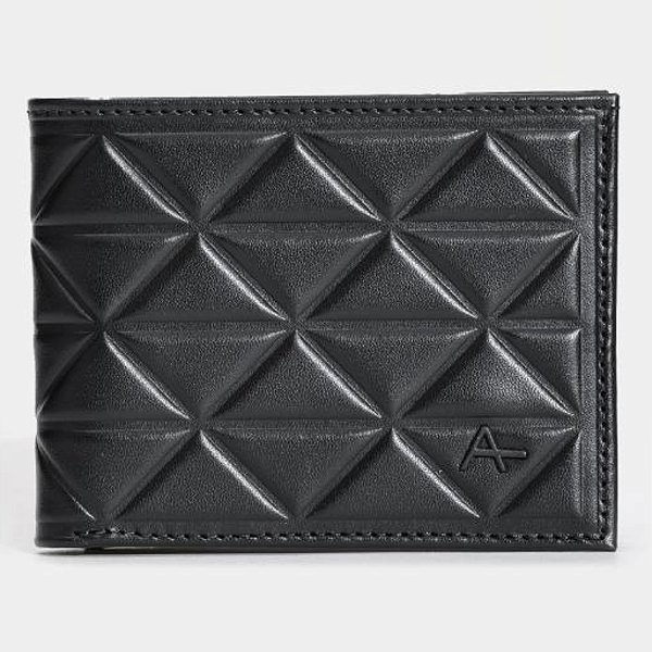 Carteira Aramis Couro Poligon Ve27 Preto Masculino