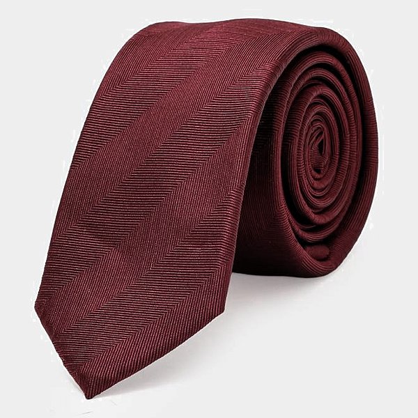 Gravata Aramis Seda Soren Ve27 Bordô Masculino