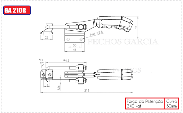 GRAMPO TENSOR GA210R/E210 ZNBR