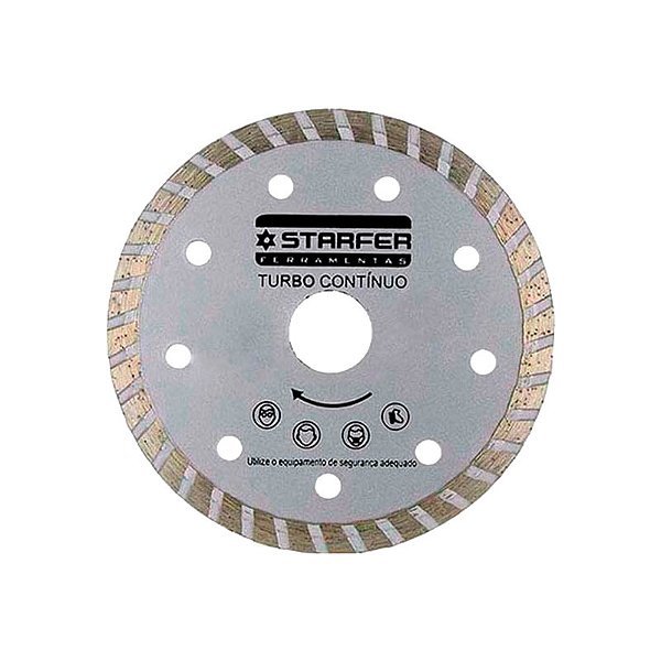 DISCO DIAMANTADO STARFER TURBO 7" X 25