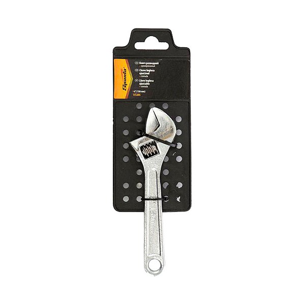 CHAVE INGLESA AJUSTÁVEL CROMADA 6" SPARTA