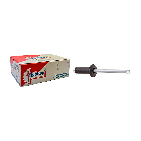 REBITE REBITOP PRETO 5/16" C/1000 UNIDADES