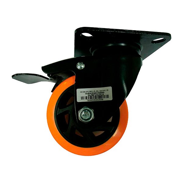 RODIZIO PU/INJET PL.GIR. 5 C/T-170K-