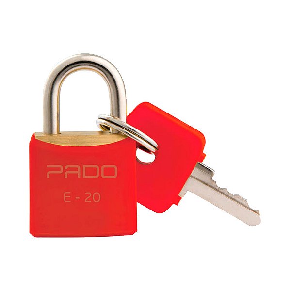 CADEADO PADO COLOR 20 VERMELHO