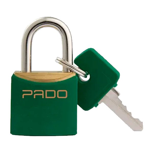 CADEADO PADO COLOR 30 VERDE