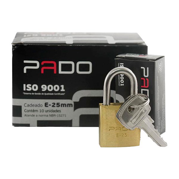 CADEADO PADO MEMSO SEGREDO 50 C/05