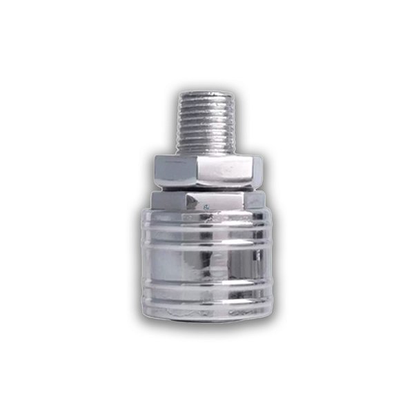ENGATE RÁPIDO PARA AR GARDEN ROSCA MACHO 1/4" BSP EM ZAMAC