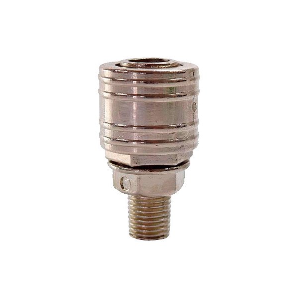 ENGATE RÁPIDO PARA AR GARDEN ROSCA MACHO 1/2" BSP EM ZAMAC