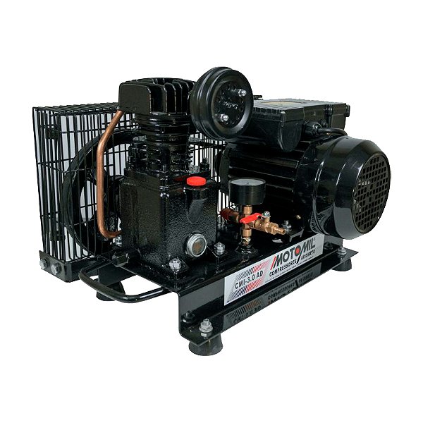 COMPRESSOR MOTOMIL COM MOTOR 1HP 4P BV