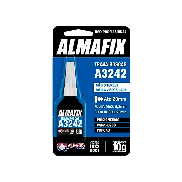 TRAVA PARAFUSO ALMAF.TQ.M-MD VC AZ 10G
