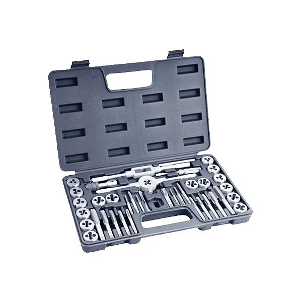 JOGO COSSINETE MACHO M3 A M12 C/40PC MUNDO DAS FERRAMENTAS