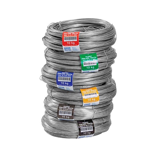 ARAME GALVANIZADO Nº 18 1 KG MORLAN