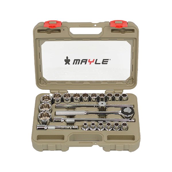 JOGO SOQUETE MAYLE 1/2-8 A 32 - 23PC
