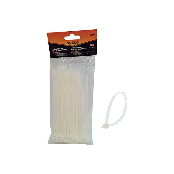 ABRAÇADEIRA NYLON SPARTA 2.50 X 150 C/100 BR
