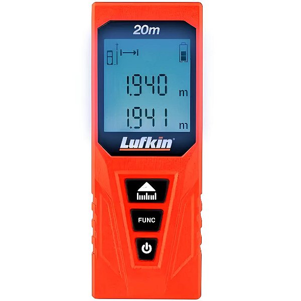 TRENA LASER LUFKIN TL0020 MEDIÇÕES ATÉ 20 METROS
