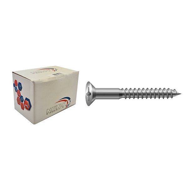 PARAFUSO 4,2X40 PHILIPS MADEIRA C/100 NEWFIX