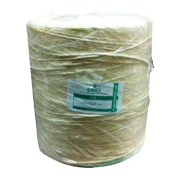 CORDA SISAL FIO 200/1 -9K- 1800