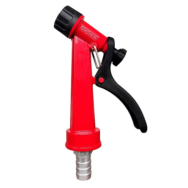 ESGUICHO REVÓLVER LUXO 1/2" VERMELHO GARDEN