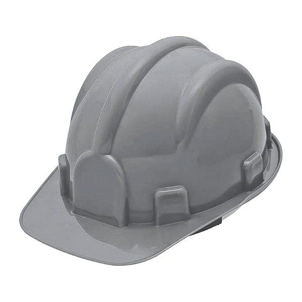 CAPACETE DE SEGURANÇA CLASSE AB CINZA SAFETY