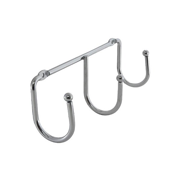 CABIDE M.S 3-TRIPLO METAL CROMADO