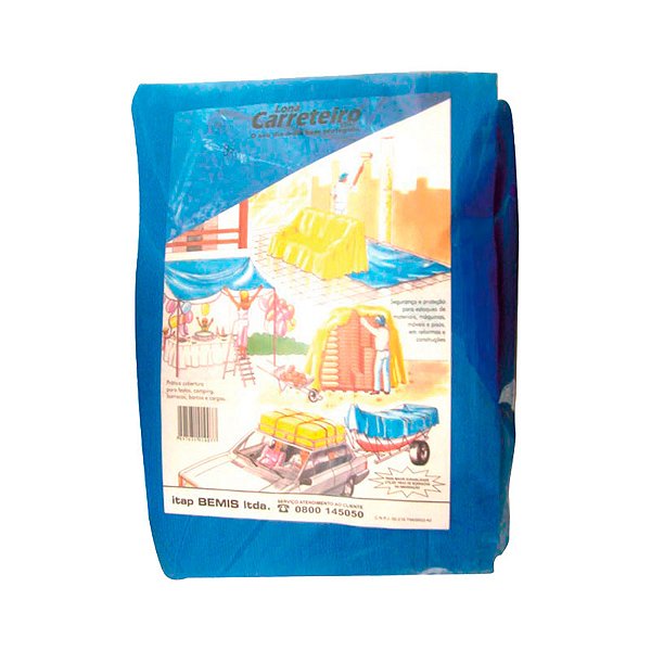 LONA P/ CARRETEIRO ITAP AZUL 3X2