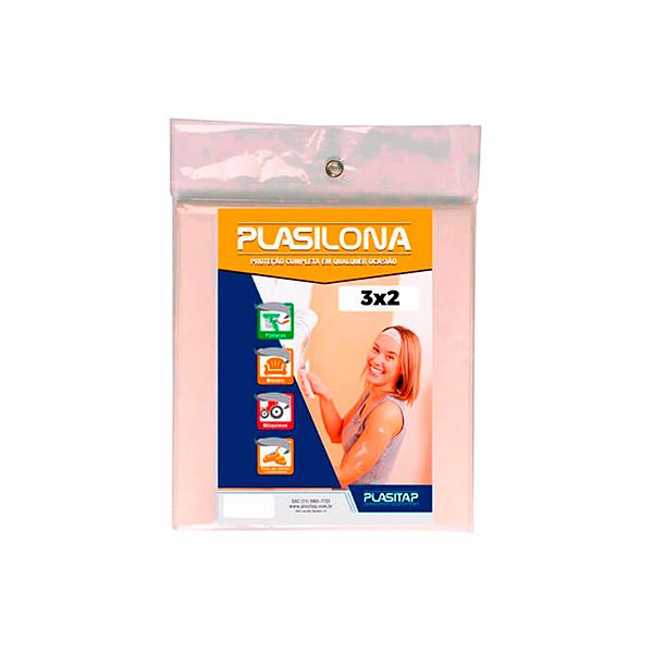 LONA PLASTICA PLASITAP TRANSP 4X3MT