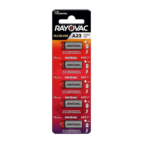 PILHA RAYOVAC ALC ALARME 12V C/05