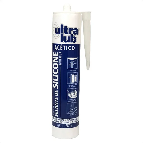 SILICONE ACÉTICO PRETO ULTRA 280G
