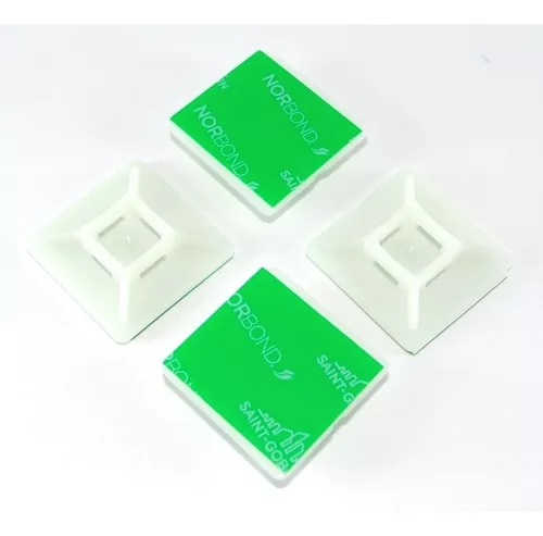 Fixador Auto Adesivo Branco