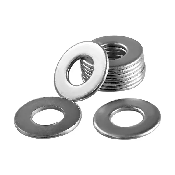 ARRUELA LISA ZINCADA 1/2" L.G COM 10 UNIDADES