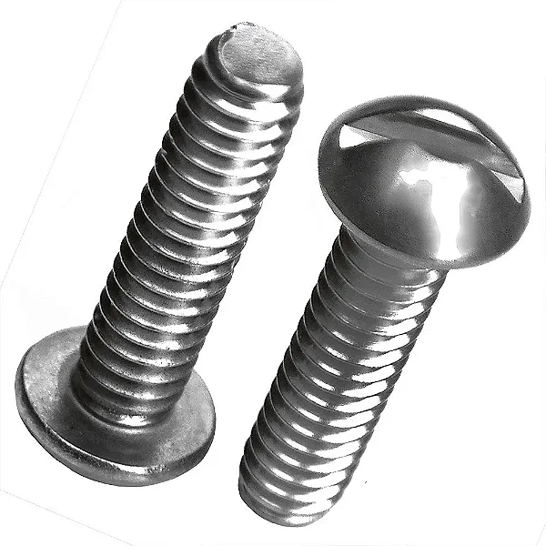 PARAFUSO MAQUINA CABEÇA REDONDA FENDA 1/4X3 INOX 100 UNIDADES