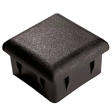 PONTEIRA PLÁSTICA INTERNA 30X30MM PRETA 10 UNIDADES