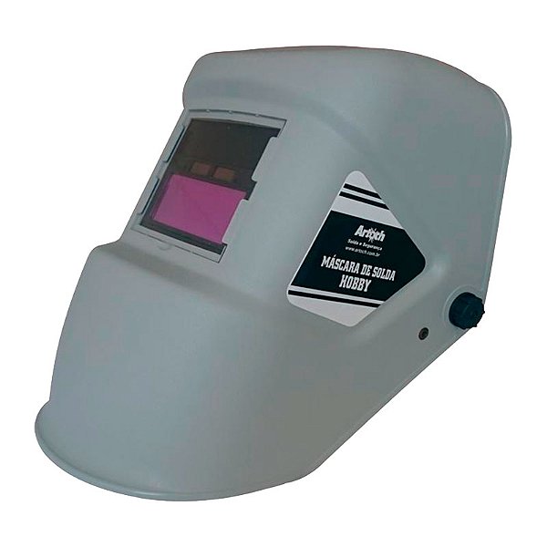 MÁSCARA PARA SOLDA HOBBY AUTOMÁTICA CINZA ARTOCH