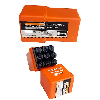 ALGARISMO DE MARCAÇÃO 10MM STARFER