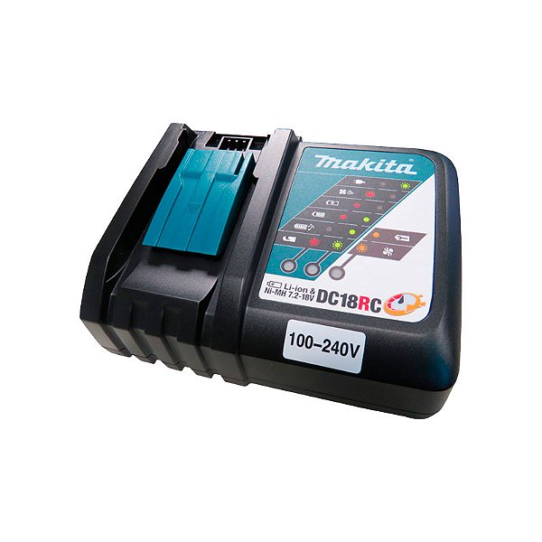CARREGADOR BATERIA DC18RC BIVOLT RAP. MAKITA