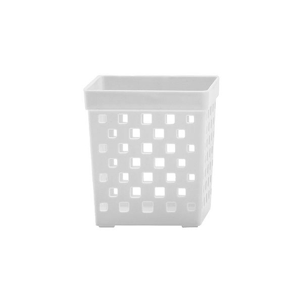 CESTO ORGANIZADOR BRANCO QUADRATTA 09X09 895