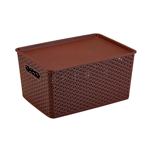 CESTO ORGANIZADOR RATTAN NORTHON GRANDE CF-1560