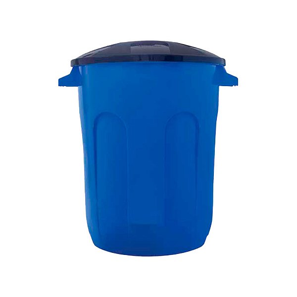 CESTO FECHAD C/ TAMPA PRETA 60L 5069