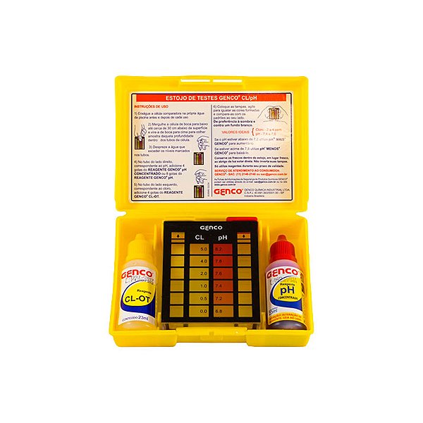 ESTOJO ANALISE TESTE CL/PH GENCO