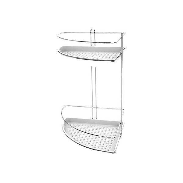 PORTA SHAMPOO DUPLO STOLF FD. BRANCO 679