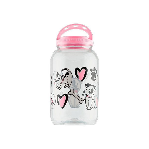 POTE DOG ROSA 3,6L BANDEIRANTE