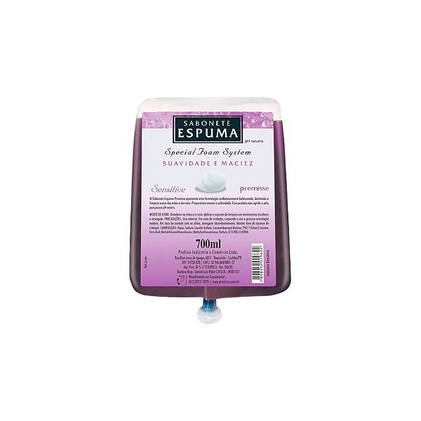 SABONETE ESPUMA PREMISSE SENSITIVE 700ML