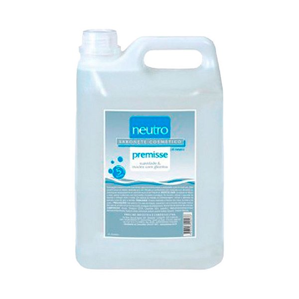 SABONETE LIQUIDO GLICERINA NEUTRO 5L PREMISSE