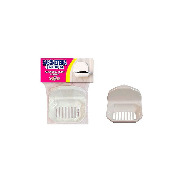 SABONETEIRA COM VENTOSA PP BRANCA MX062