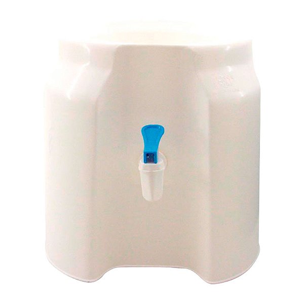 SUPORTE PARA GARRAFÃO COM TORNEIRA BRANCO HERC