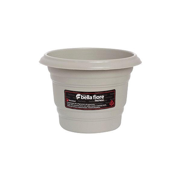 VASO PLASTICO REDONDO N13 AREIA