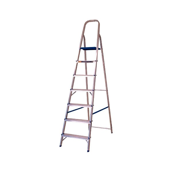 ESCADA ALUMINIO ALUMASA 07D P/120KG - RETIRA NA LOJA